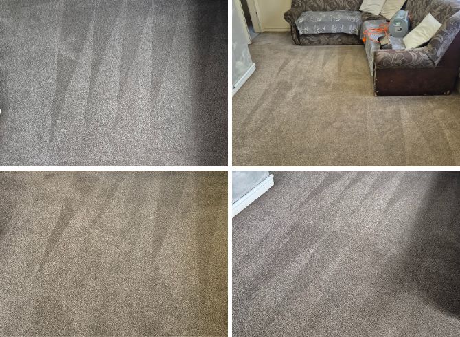 After Carpet Cleaning Results – Living Room in Oldham