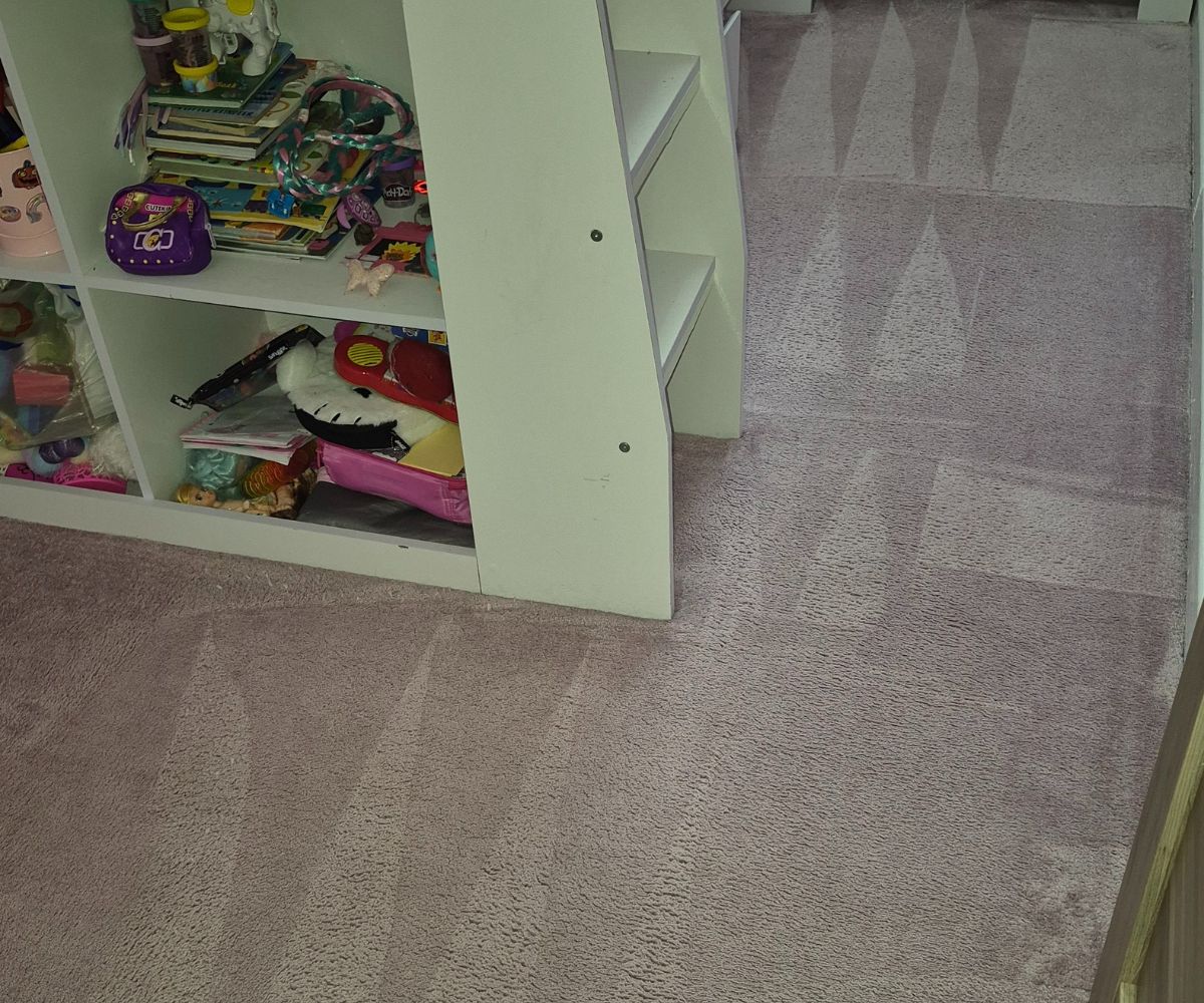 Child’s Bedroom Carpet After Professional Cleaning - Oldham